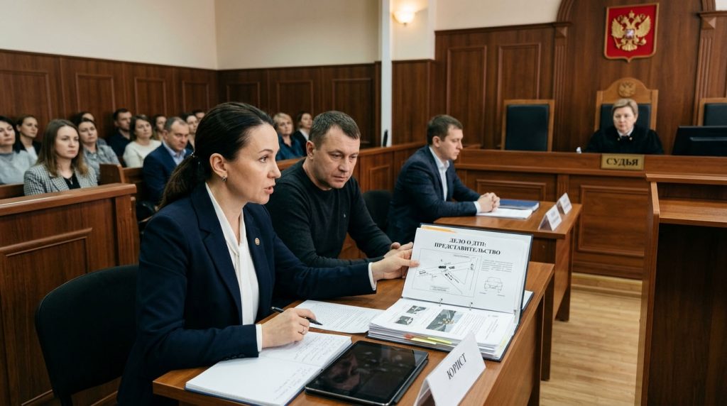 Представительство в суде по делам о ДТП