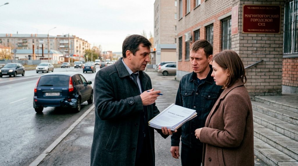 Взыскание ущерба с виновника ДТП в Магнитогорске и Челябинской области